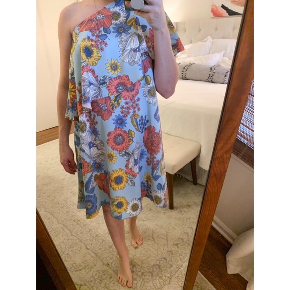 ASOS Maternity One Shoulder Dress